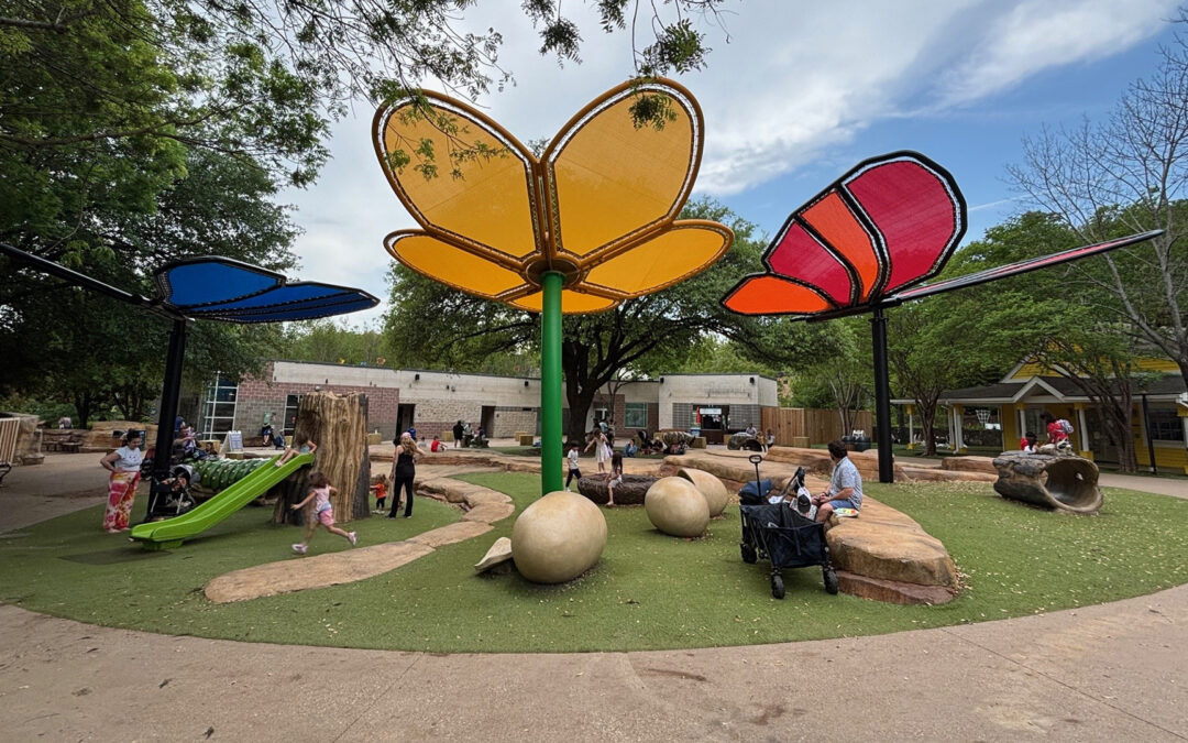 A Winged Shade System Built for Visual Impact