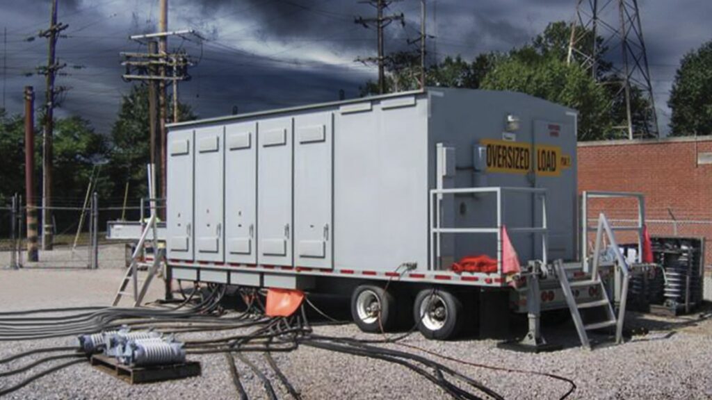 Emergency Mobile Substation AZZ Provides Effective Power Recovery