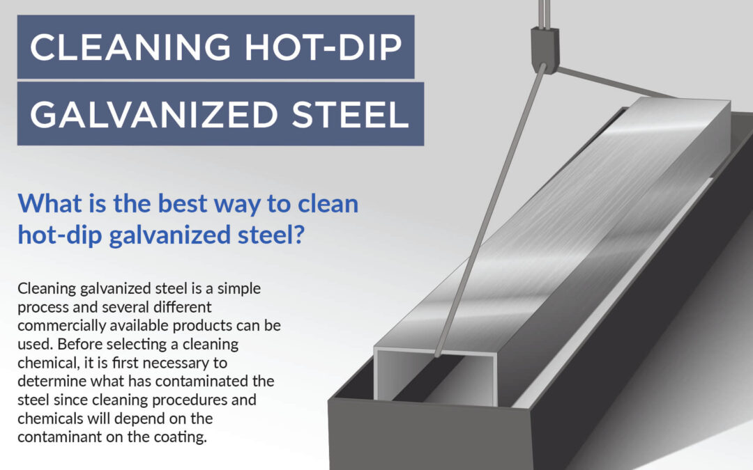Cleaning Hot-Dip Galvanized Steel