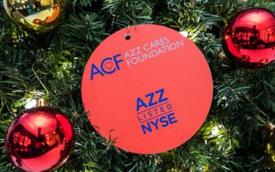 AZZ participates in NYSE’s Global Giving Campaign