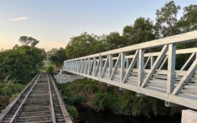 Legacy Trail Pedestrian Bridge: Spanning History and Sustainability